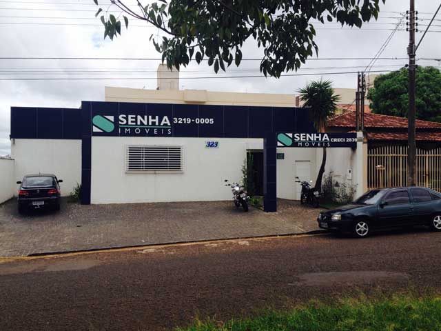 Fachada da Senha Imóveis